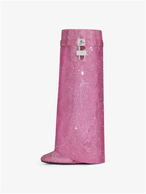 givenchy boots pink glitter|Givenchy shoes for women.